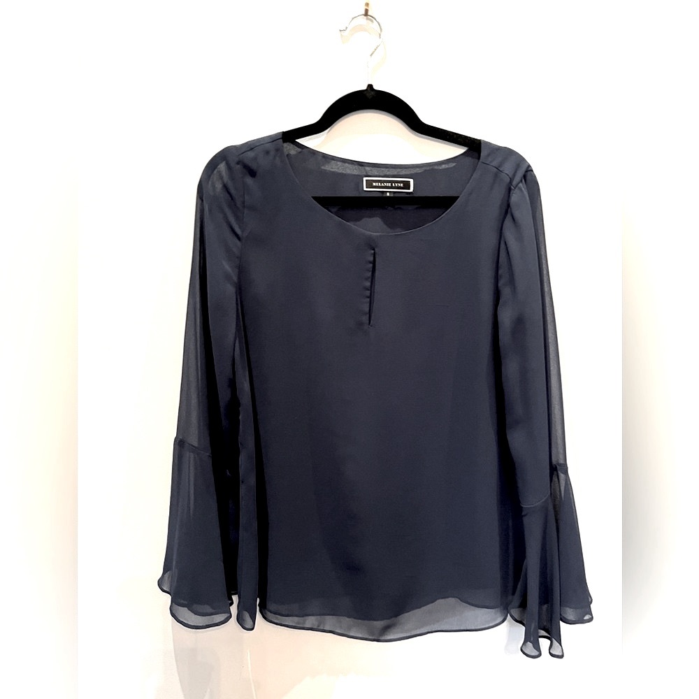 💙Melanie Lyne Sheer Blouse